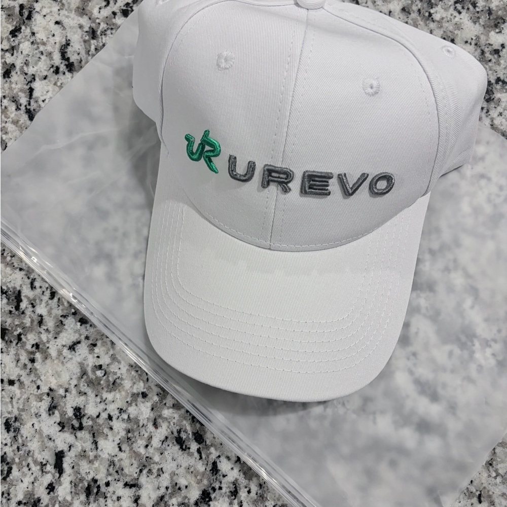 UREVO White Baseball Cap